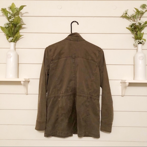 Lucky Brand Olive Green Utility Jacket - Picture 3 of 3
